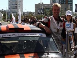 Harri Rovanpera subió por cuarta ocasión consecutiva al podio. MEXSPORT  /