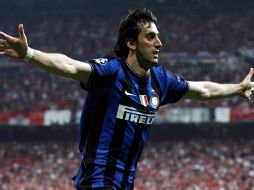 Diego Milito agradece por el afecto que le han mostrado por no ser candidato al 'Balón de Oro'. MEXSPORT  /