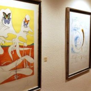 Exponen xilografías dantescas de Salvador Dalí