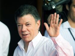 Santos busca resarcir daños por conflicto armado. EFE  /