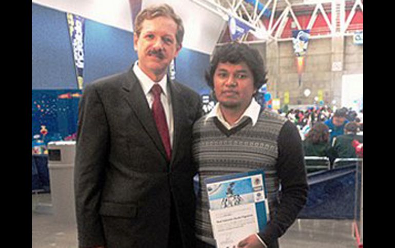 El estudiante obtuvo el primer lugar en la categoría de Estudiantes-Nivel Posgrado. CINVESTAV  /