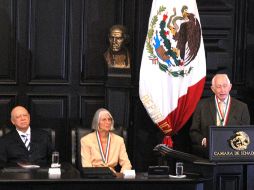 Luis H. Álvarez demanda a la ciudadanía ‘‘actuar para revertir las tendencias y superar las desigualdades’’. NTX  /