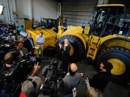 La candidata a gobernadora de California, Meg Whitman, durante un acto de campaña en Riverside. AFP  /