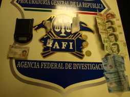 El detenido, la droga y el dinero quedaron a disposición del fiscal federal.O. RUVALCABA  /