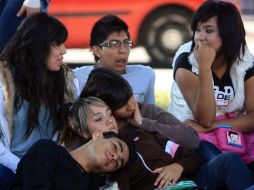 La convocatoria de estudiantes va a la baja en las protestas organizadas por la UdeG. E. BARRERA  /