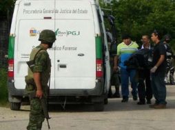 El arma y la droga quedaron a disposición del Representante Social de la Federación. ARCHIVO  /