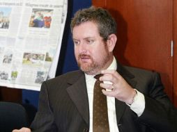 El secretario de Seguridad Pública, Luis Carlos Nájera Gutiérrez. E. BARRERA  /