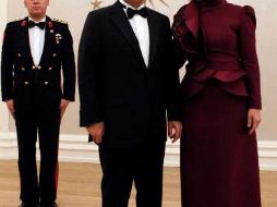 El presidente Abdulá Gul recibió a los invitados en el palacio presidencial rosado. REUTERS  /