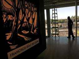 Una muestra de 170 piezas del artista Francisco González de León se exhibe en el Centro Cultural Universitario Tlatelolco.EL UNIVERSAL  /