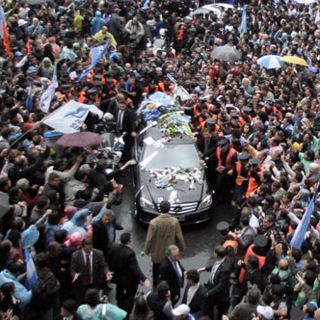 Kirchner descansa en Santa Cruz