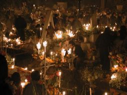 En San Andrés Mixquic la celebración del Día de Muertos inicia desde el 30 de octubre.ESPECIAL  /