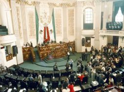 La bancada perredista de la ALDF está desontenta con el presupuesto asigando a la capital para 2011. NTX  /