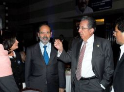 El senador Gustavo Madero se reunió con consejeros y militantes del PAN para recibir su apoyo y lograr la presidencia del CEN. NTX  /