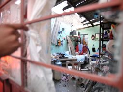 La detonación destruyó por completo dos viviendas y ocasionó daños a otras trece más aledañas. NTX  /