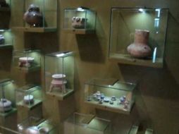 Montaron 479 piezas pertenecientes a culturas prehispánicas que habitaron la zona. ESPECIAL  /