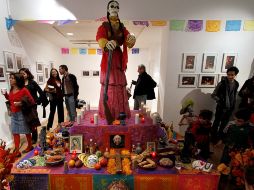 Parte de las actividades para celebrar el Día de Muertos. NTX  /