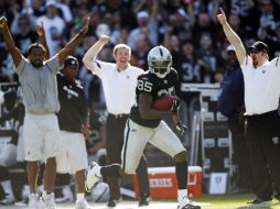 Los Raiders sumaron su segunda victoria en fila de la temporada. AP  /