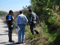 La víctima fue encontrada en un predio conocido como El Mirador, en el municipio de Tlajomulco de Zúñiga. O. RUVALCABA  /