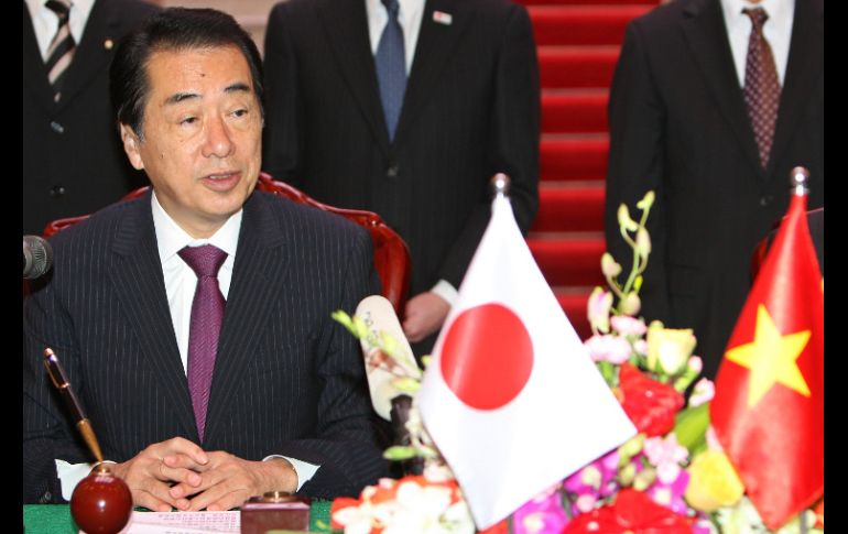 Naoto Kan, primer ministro de Japón.AFP  /