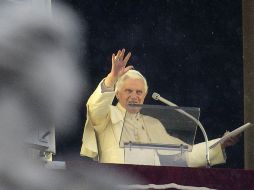 El Papa habló desde el balcón de su residencia en el Vaticano. AFP  /
