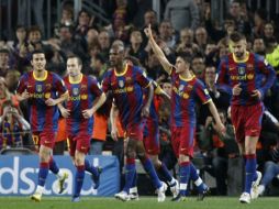 Los jugadores del Barcelona buscarán a como dé lugar la victoria en su próximo duelo. AP  /