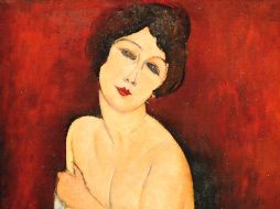 Entre las pinturas que serán las que recauden más dinero se encuentran las de Modigliani. AFP  /
