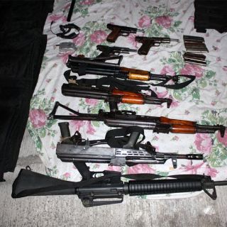 Armada asegura arsenal en Colima