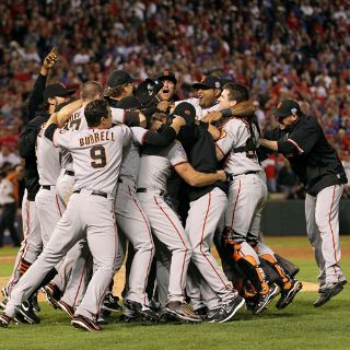 Gigantes se titulan campeones de Serie Mundial de beisbol