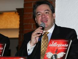 Pascual fue el ganador del Premio Bicentenario Grijalbo de Novela Histórica 2010. EL UNIVERSAL  /