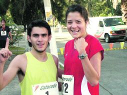 Fernando Gispert y Andrea Blanco ganaron en la Colina. A ARZÁPALO  /