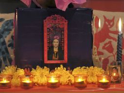 Un homenaje muy singular en su regreso a la tierra para la famosa pintora mexicana. EFE  /