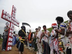 El sismo se registró el día de hoy mientras en algunos lugares de Colombia se celebraba el día de muertos. AFP  /