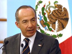 El Presidente Calderon ha expresado su rechazo a legalizar las drogas. EL UNIVERSAL  /