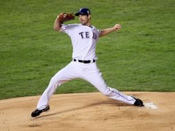 El pitcher de los Rangers es objetivo de los Yankees de Nueva York. AFP  /