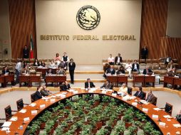 El Consejo General del Instituto Federal Electoral reinició discusiones el día de hoy. NTX  /