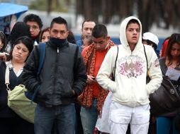 La Secretaría de Salud y de Protección Civil llaman a la ciudadanía a protegerse ante la llegada del frente frío. EL UNIVERSAL  /