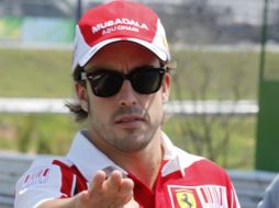 El piloto español Fernando Alonso llega al Gran Premio de Brasil como líder mundial. REUTERS  /