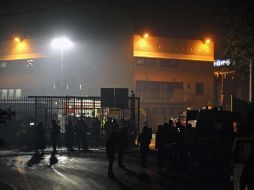 El estallido se verificó en la planta Eureco-Holding. AFP  /