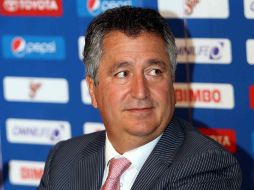 Jorge Vergara en una rueda de prensa. MEXSPORT  /