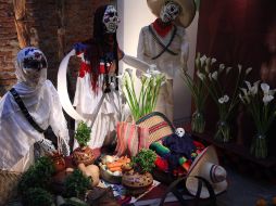 Con los altares se retoma la antigua tradición.EFE  /