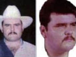 Imagen de Ezequiel Cárdenas Guillén y Eduardo Costilla Sánchez, alias ''El Coss''.  ESPECIAL  /