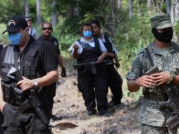 Los cuerpos de los michoacanos levantados fueron encontrados en una fosa clandestina. NTX  /