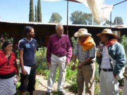 La reunión de agricultores se realizó ayer en la colonia Valle del Sol, en Tonalá. S. MALDONADO  /