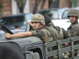 En el siguiente año Sedena  prevé aumentar el salario de los soldados. ARCHIVO  /