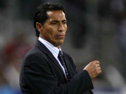 El estratega del Atlas Benjamín Galindo asegura que se queda satisfecho en la derrota ante Jaguares. MEXSPORT  /