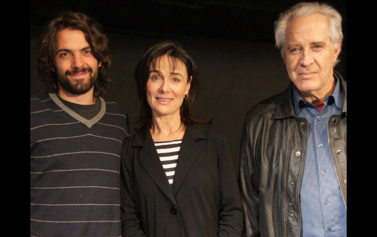 José María de Tavira, Nuria Bages y Rogelio Guerra dan vida a Jaime, Alicia y Eduardo, respectivamente. A. CAMACHO  /