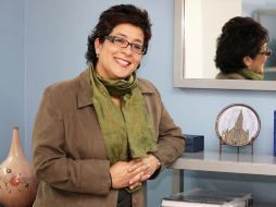 La directora de la FIL Guadalajara, Nubia Macías, estima la presencia de más de 600 mil visitantes. A. CAMACHO  /