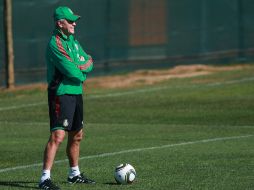 Javier Aguirre como técnico de la Selección Mexicana durante el Mundial de Sudáfrica. JAMMEDIA  /