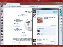 Con este nuevo navegador puedes chatear, compartir videos o ver que hacen tus amigos etc. AP  /
