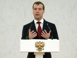 El presidente Dmitry Medvedev ordenó al fiscal general y al Ministerio del Interior investigar el caso. AFP  /